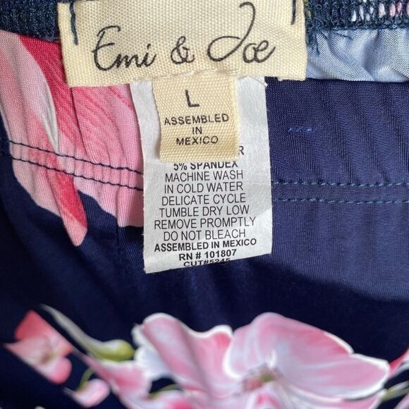 VINTAGE Emi & Joe floral ruffled high‎ low skirt - Picture 3 of 6